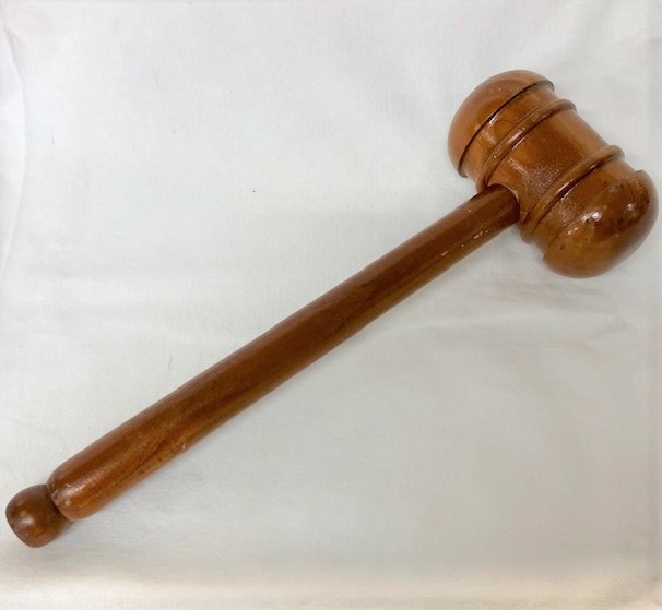 GAVEL, Rounded End